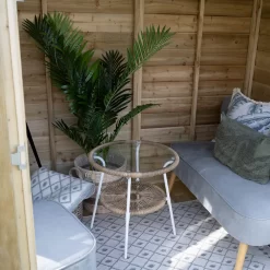 Forest Garden Oakley 7x5 Apex Overlap Solid Wood Summer House With Double Door (Base Included) 9 Forest Garden Oakley 7x5 Apex Overlap Solid Wood Summer House With Double Door (Base Included) -Gardens and Outdoor Stores forest garden oakley 7x5 apex overlap solid wood summer house with double door base included 5013053188521 36c bq