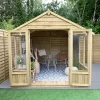 Forest Garden Oakley 8x10 Apex Overlap Solid Wood Summer House With Double Door (Base Included) 1 Forest Garden Oakley 8x10 Apex Overlap Solid Wood Summer House With Double Door (Base Included) -Gardens and Outdoor Stores forest garden oakley 8x10 apex overlap solid wood summer house with double door base included 5013053188804 01i bq