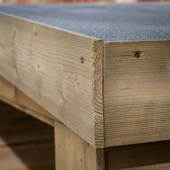 Forest Garden Overlap Timber 6x5 Ft Apex Log Store -Gardens and Outdoor Stores forest garden overlap timber 6x5 ft apex log store5013053189962 06i