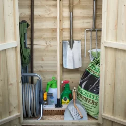 Forest Garden Overlap Wooden 3x2 Pent Garden Storage -Gardens and Outdoor Stores forest garden overlap wooden 3x2 pent garden storage5013053162798 04i bq