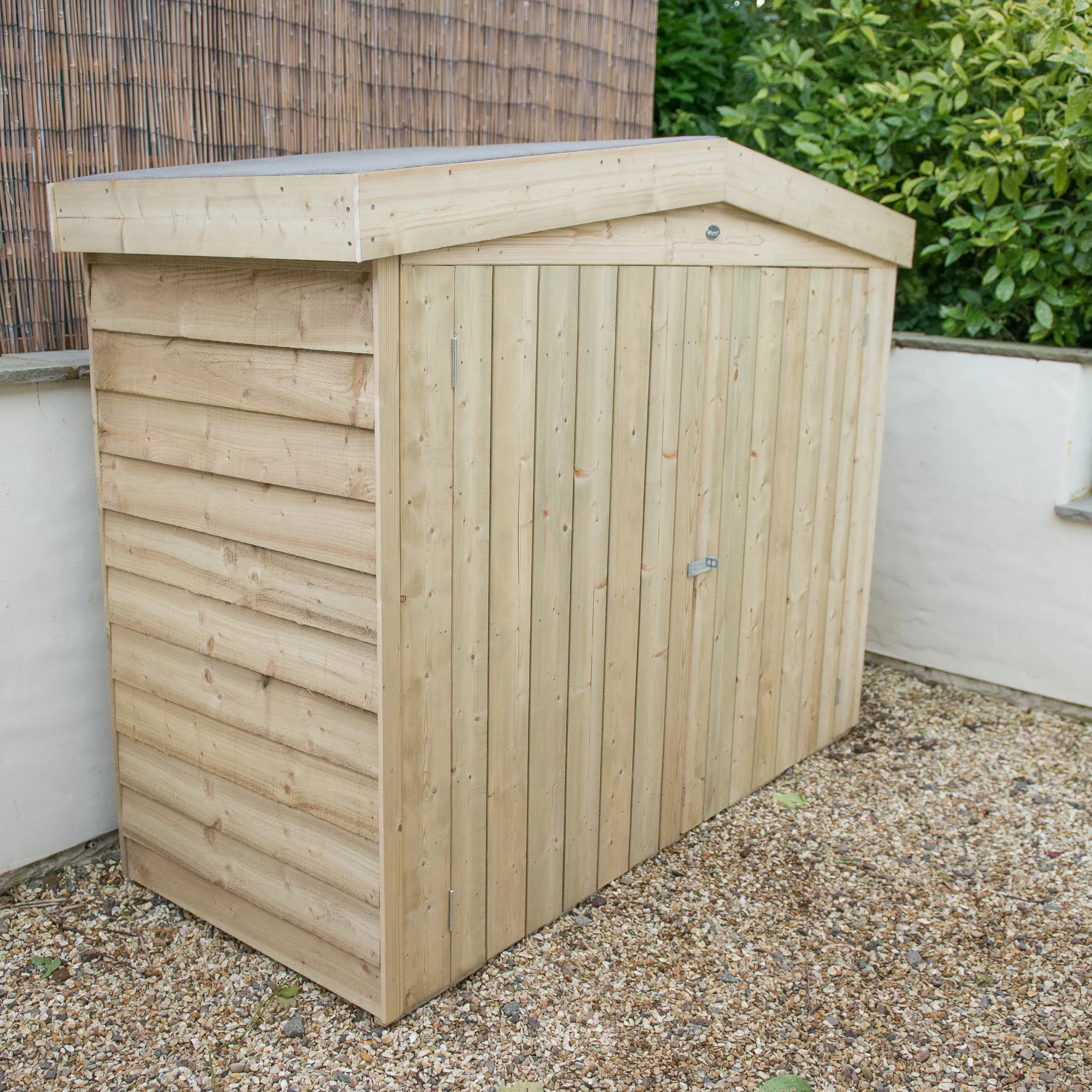 Forest Garden Overlap Wooden 6x3 Apex Garden Storage 10 Forest Garden Overlap Wooden 6x3 Apex Garden Storage - Image 8