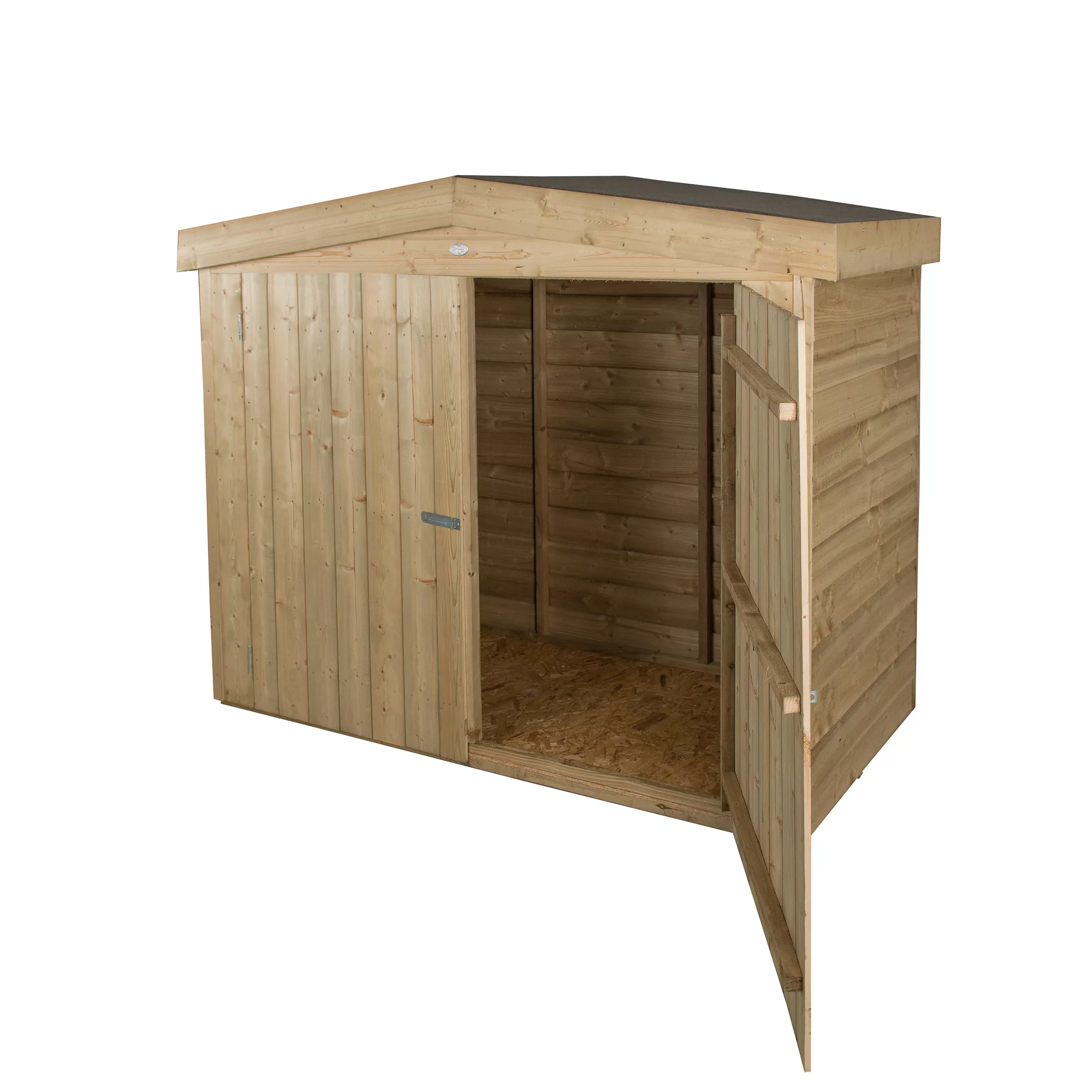 Forest Garden Overlap Wooden 6x3 Apex Garden Storage 3 Forest Garden Overlap Wooden 6x3 Apex Garden Storage