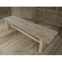 Forest Garden Premium Furnished Octagonal Gazebo, (W)5.27m (D)3.78m -Gardens and Outdoor Stores forest garden premium furnished octagonal gazebo w 5 27m d 3 78m5013053172681 03i