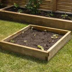 Forest Garden Rectangular Raised Bed Kit -Gardens and Outdoor Stores forest garden rectangular raised bed kit5013053182338 02i bq