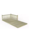 Forest Garden Softwood Decking Kit,, X3 Post X2 Balustrade (L) 1.31m X (W) 4.91m