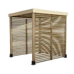 Forest Garden Square Pergola, (H)2045mm (W)1970mm -Gardens and Outdoor Stores forest garden square pergola h 2045mm w 1970mm5013053183175 01c bq