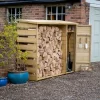 Forest Garden Tool Store Timber 6x2 Ft Log Store 2 Forest Garden Tool Store Timber 6x2 Ft Log Store -Gardens and Outdoor Stores forest garden tool store timber 6x2 ft log store5013053190029 01i