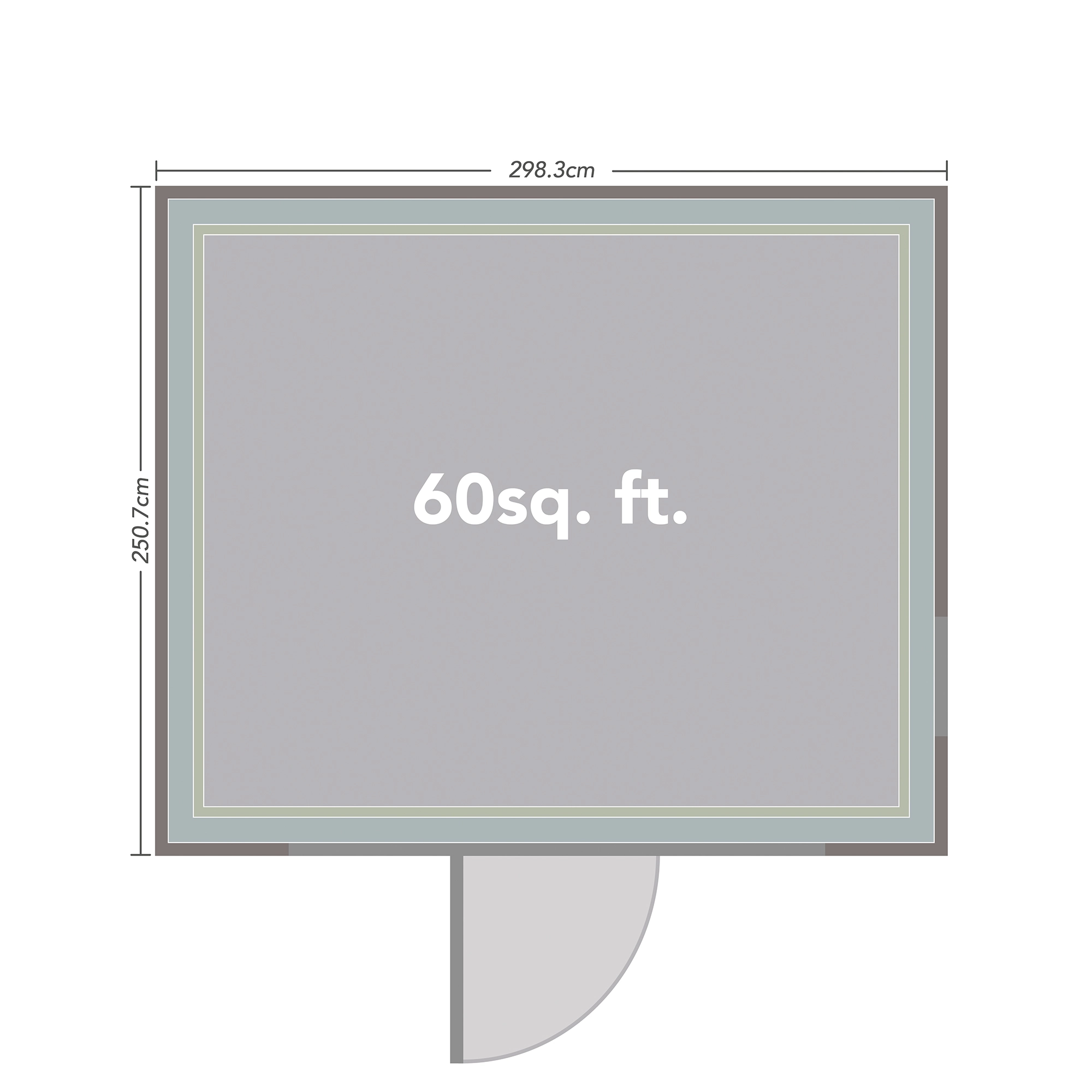Forest Garden Xtend 10x9 Pent Tongue & Groove Garden Office - Assembly Service Included 12 Forest Garden Xtend 10x9 Pent Tongue & Groove Garden Office - Assembly Service Included - Image 10