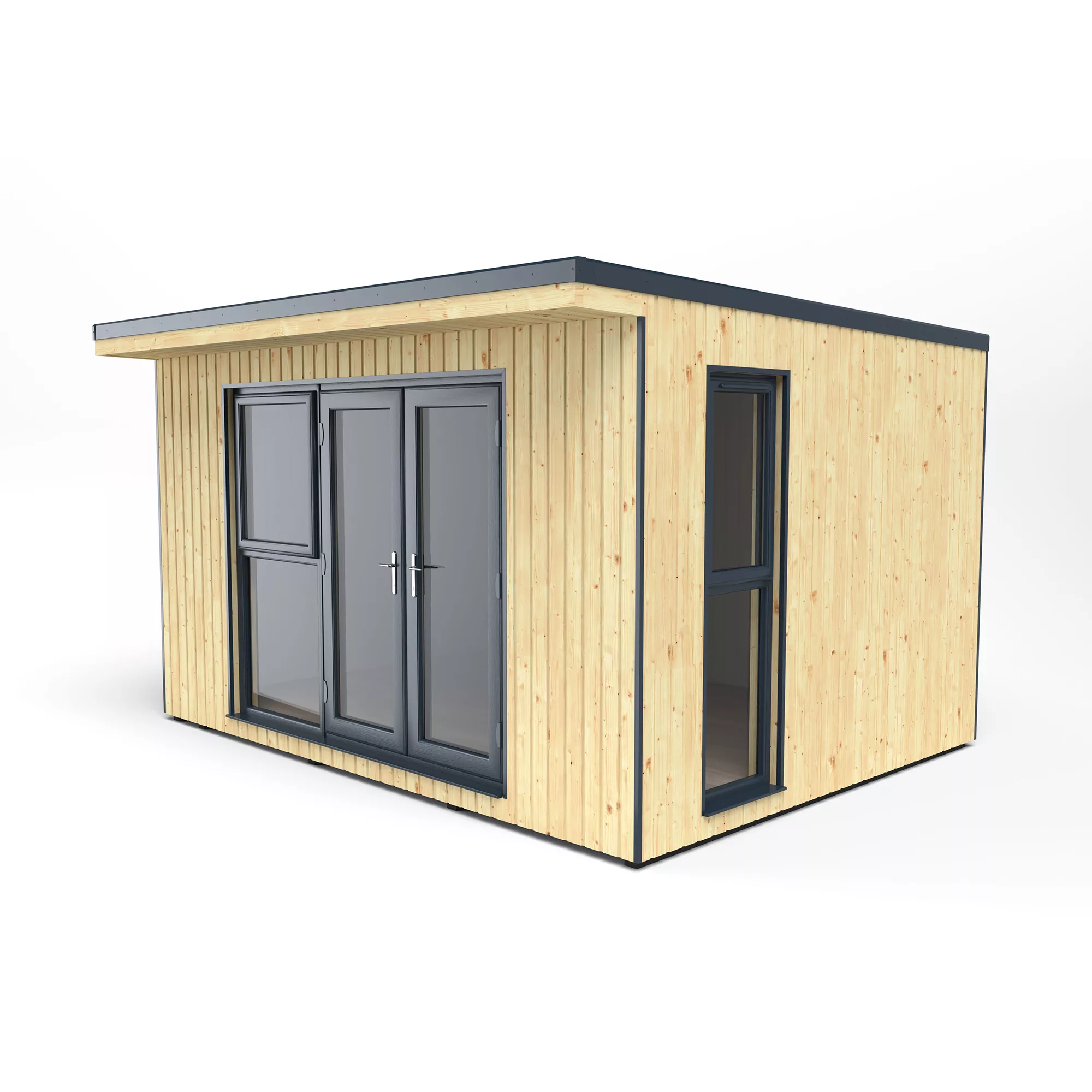 Forest Garden Xtend+ 13x11 Pent Tongue & Groove Garden Office - Assembly Service Included 5 Forest Garden Xtend+ 13x11 Pent Tongue & Groove Garden Office - Assembly Service Included - Image 3