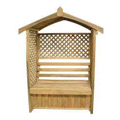 Forest Lyon Lattice Arbour, (H)2000mm (W)1560mm (D)670mm - Assembly Required 9 Forest Lyon Lattice Arbour, (H)2000mm (W)1560mm (D)670mm - Assembly Required -Gardens and Outdoor Stores forest lyon lattice arbour h 2000mm w 1560mm d 670mm assembly required5013053154694 01c