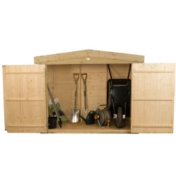 Forest Shiplap 6.5x2.6 Apex Garden Storage 2000L -Gardens and Outdoor Stores forest shiplap 6 5x2 6 apex garden storage 2000l5013053163252 02c bq