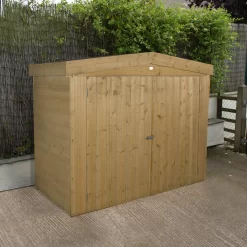 Forest Shiplap 6.5x2.6 Apex Garden Storage 2000L -Gardens and Outdoor Stores forest shiplap 6 5x2 6 apex garden storage 2000l5013053163252 02i bq