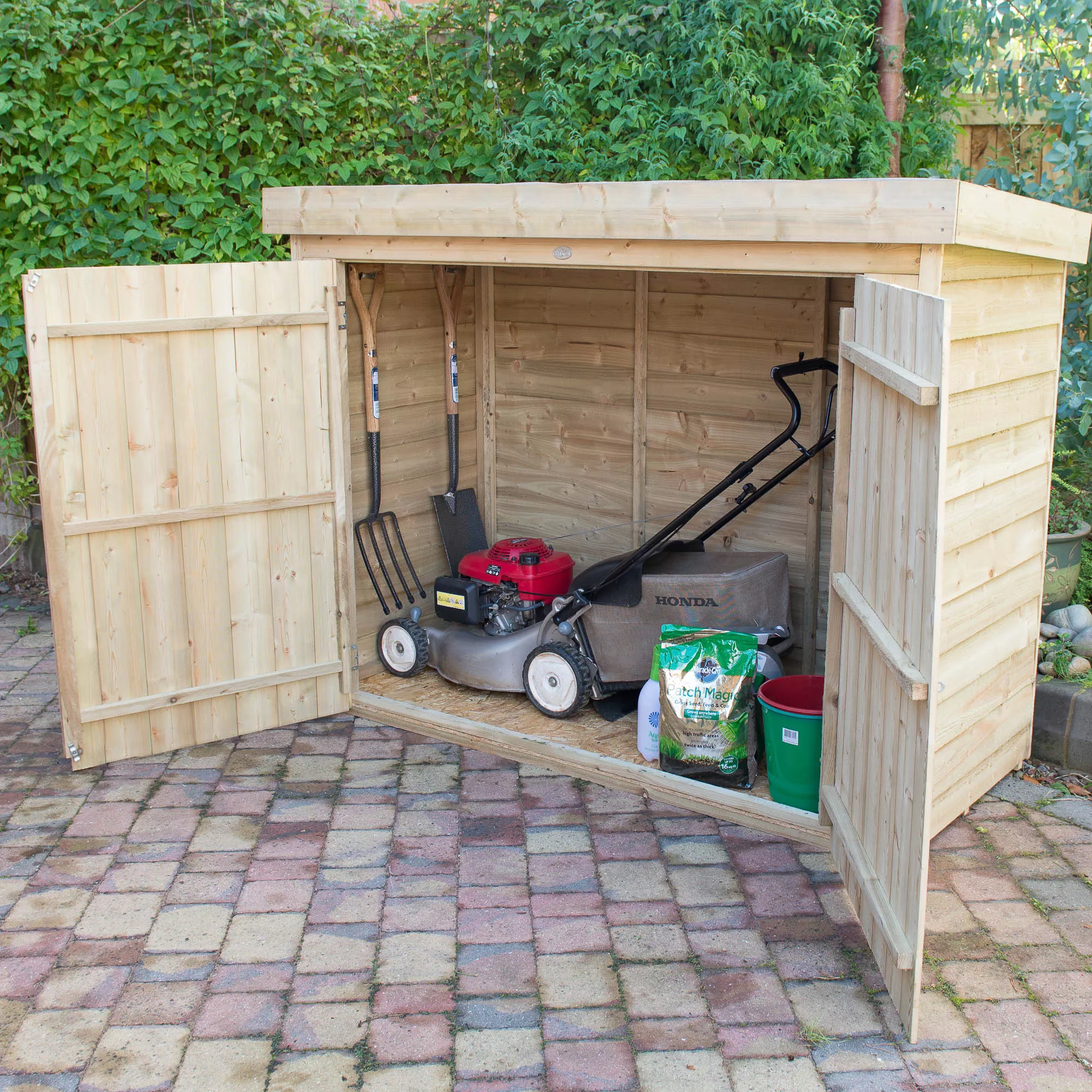 Forest Tongue & Groove 6.3x2.8 Pent Garden Storage 2000L 3 Forest Tongue & Groove 6.3x2.8 Pent Garden Storage 2000L