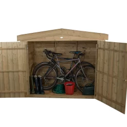 Forest Tongue & Groove 6.5x2.6 Apex Garden Storage 2000L -Gardens and Outdoor Stores forest tongue groove 6 5x2 6 apex garden storage 2000l5013053163245 02c bq