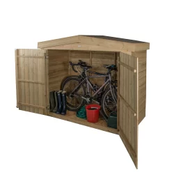 Forest Tongue & Groove 6.5x2.6 Apex Garden Storage 2000L -Gardens and Outdoor Stores forest tongue groove 6 5x2 6 apex garden storage 2000l5013053163245 05c bq