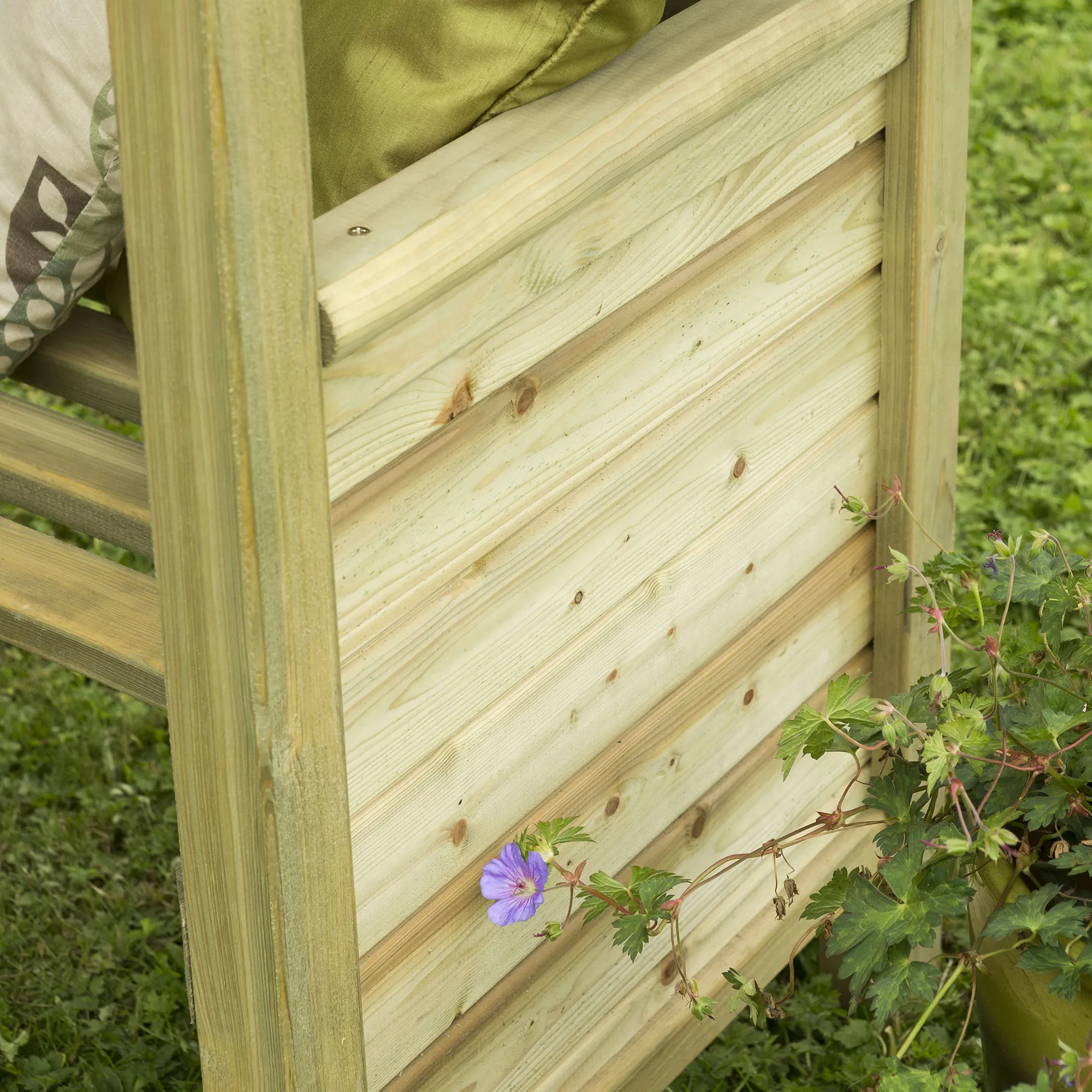 Forest Venetian Corner Arbour, (H)2500mm (W)2330mm (D)1610mm - Assembly Required 10 Forest Venetian Corner Arbour, (H)2500mm (W)2330mm (D)1610mm - Assembly Required - Image 8