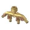 GoodHome 4-way Hose Pipe Connector -Gardens and Outdoor Stores goodhome 4 way hose pipe connector5059340251363 02c