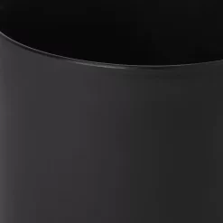 GoodHome Black Plastic Plain Round Plant Pot (Dia)25.1cm -Gardens and Outdoor Stores goodhome black plastic plain round plant pot dia 25 1cm3663602441830 36c