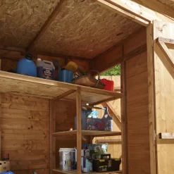 GoodHome Clapperton 6x4 Pent Dip Treated Shiplap Shed With Floor - Assembly Service Included -Gardens and Outdoor Stores goodhome clapperton 6x4 pent dip treated shiplap shed with floor assembly service included5059340270159 10i