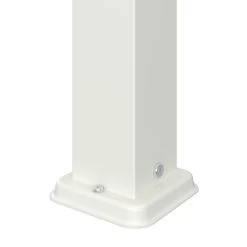 GoodHome Formentera White Square Gazebo, (W)3m (D)3m - Assembly Required -Gardens and Outdoor Stores goodhome formentera white square gazebo w 3m d 3m assembly required5059340353203 36c