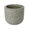 GoodHome Griffin Speckled Circular Plant Pot (Dia)16cm