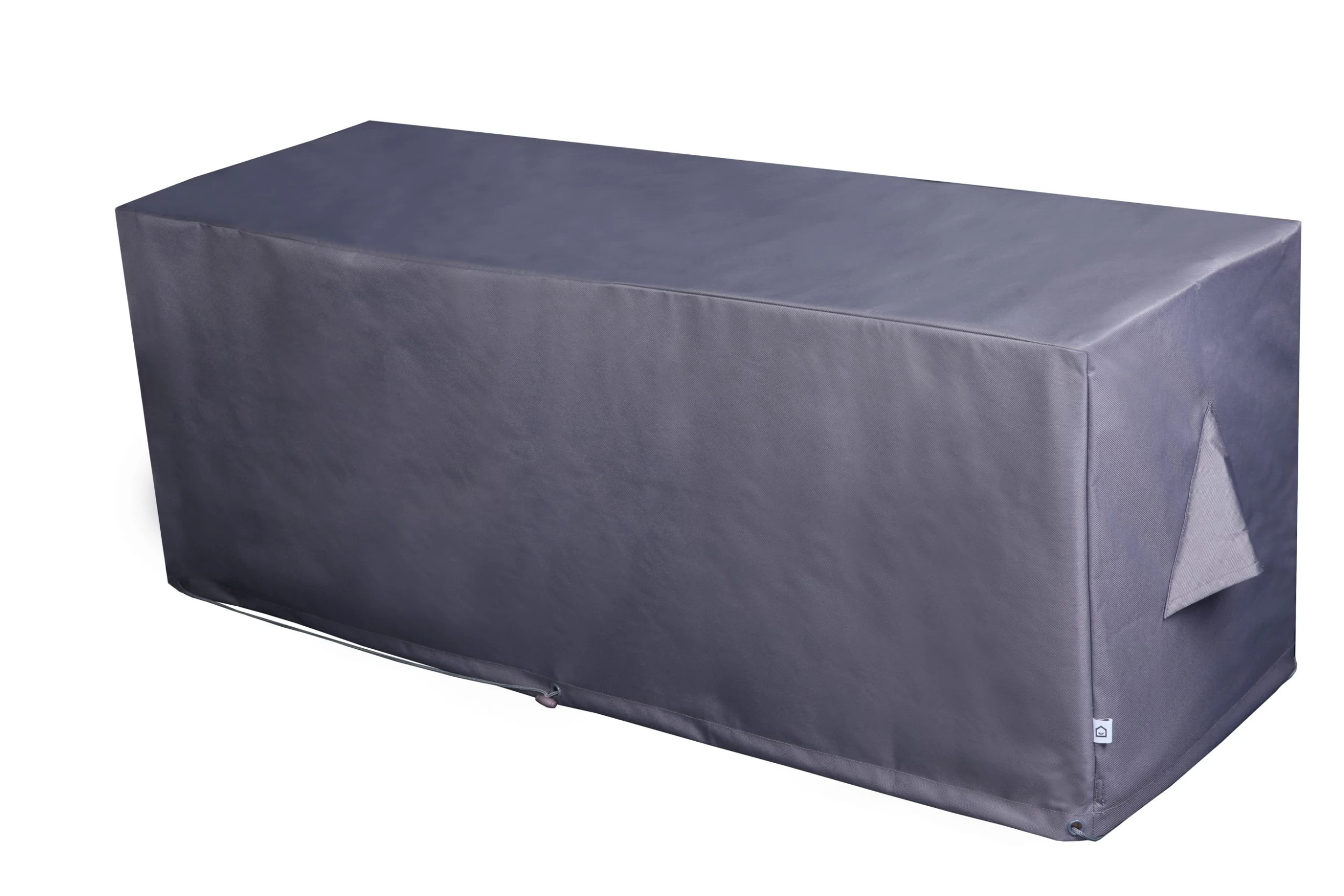 GoodHome Hamilton Steel Grey Rectangular Bench Cover 123cm(L) 46cm(H) 41cm(W) 3 GoodHome Hamilton Steel Grey Rectangular Bench Cover 123cm(L) 46cm(H) 41cm(W)