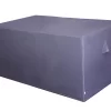 GoodHome Hamilton Steel Grey Rectangular Lift-up Table Cover 153cm(L) 73cm(H) 91cm(W) -Gardens and Outdoor Stores goodhome hamilton steel grey rectangular lift up table cover 153cm l 73cm h 91cm w 5059340354835 01c