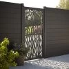 GoodHome Neva Aluminium Decorative Gate, (H)1.7m (W)0.93m -Gardens and Outdoor Stores goodhome neva aluminium decorative gate h 1 7m w 0 93m3663602302896 03i bq