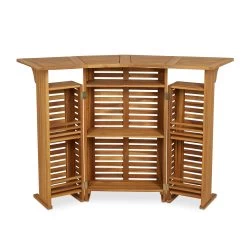 GoodHome Virginia Wooden Drink Cabinet Bar -Gardens and Outdoor Stores goodhome virginia wooden drink cabinet bar3663602726203 02bq