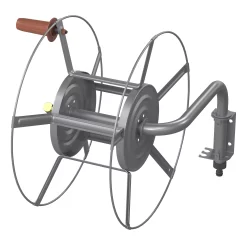 GoodHome Watering Wall-mounted Empty Hose Reel Without Wheels
