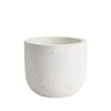 GoodHome White Speckled Circular Plant Pot (Dia)16.2cm -Gardens and Outdoor Stores goodhome white speckled circular plant pot dia 16 2cm3663602441540 02c bq