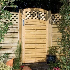 Grange Woodbury Timber Gate, (H)1.8m (W)0.9m -Gardens and Outdoor Stores grange woodbury timber gate h 1 8m w 0 9m5019063801351 01i