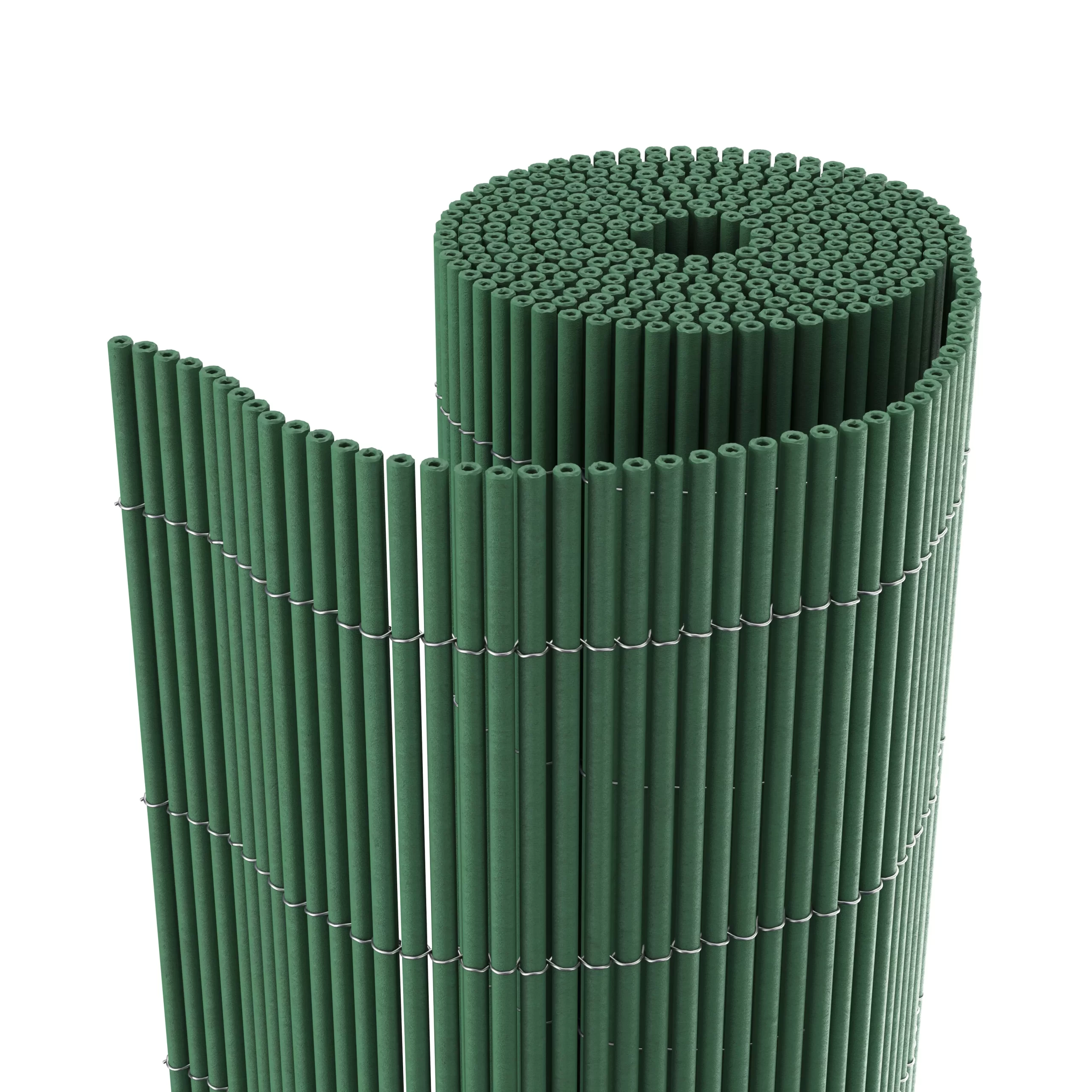 Green Composite Garden Screen (H)1m (W)3m 4 Green Composite Garden Screen (H)1m (W)3m - Image 2