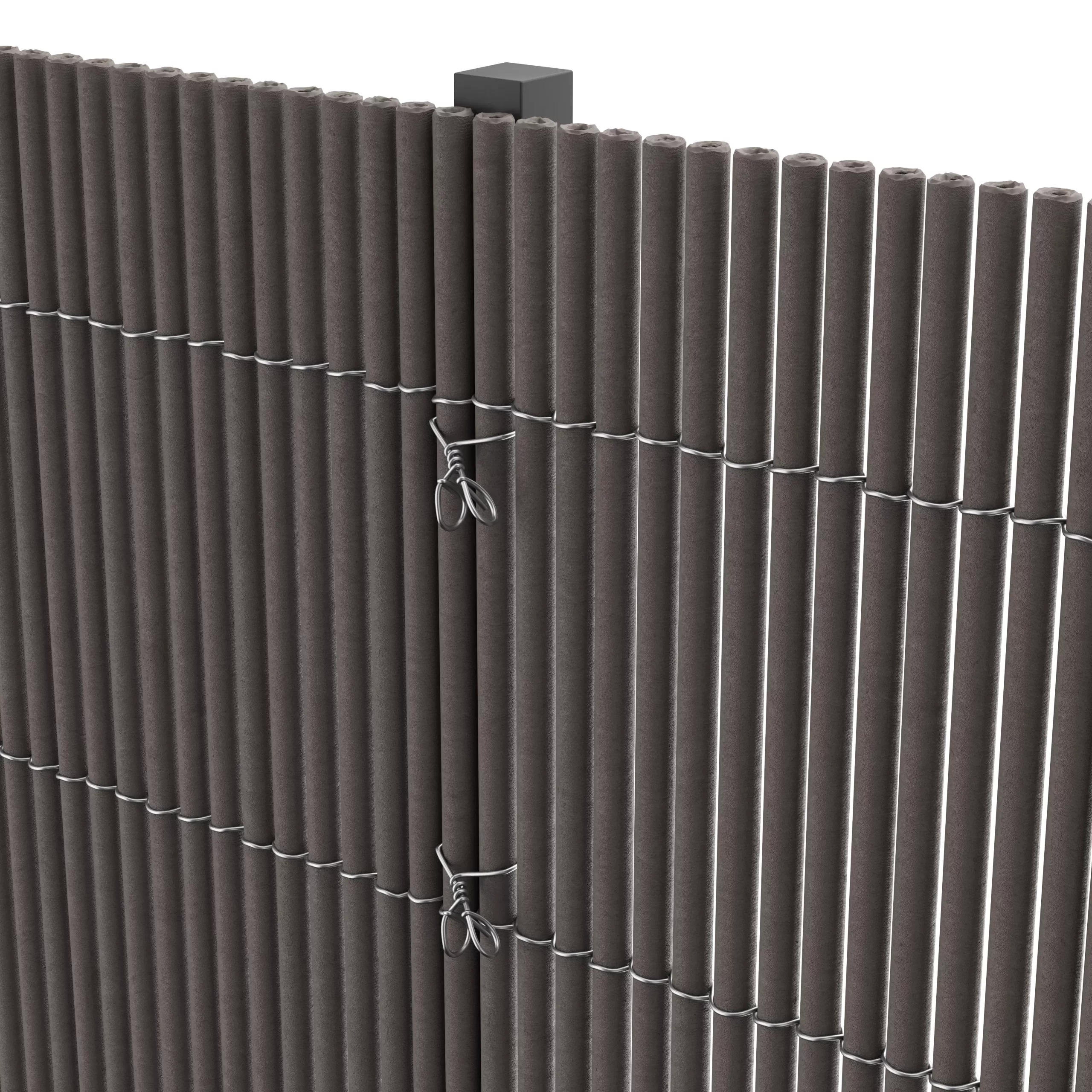 Grey Composite Garden Screen (H)1m (W)3m 6 Grey Composite Garden Screen (H)1m (W)3m - Image 4