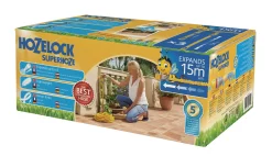 Hozelock Superhoze Flexible Yellow Expanding Hose Pipe (L)15m -Gardens and Outdoor Stores hozelock superhoze flexible yellow expanding hose pipe l 15m5010646061254 09c bq