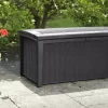 Keter Borneo Rattan Effect Plastic Garden Storage Box 2 Keter Borneo Rattan Effect Plastic Garden Storage Box -Gardens and Outdoor Stores keter borneo rattan effect plastic garden storage box7290103669065 01bq