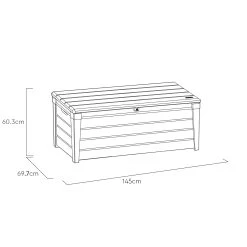 Keter Brushwood Wood Effect Garden Storage Box 454L 9 Keter Brushwood Wood Effect Garden Storage Box 454L -Gardens and Outdoor Stores keter brushwood wood effect garden storage box 454l7290106939745 01t
