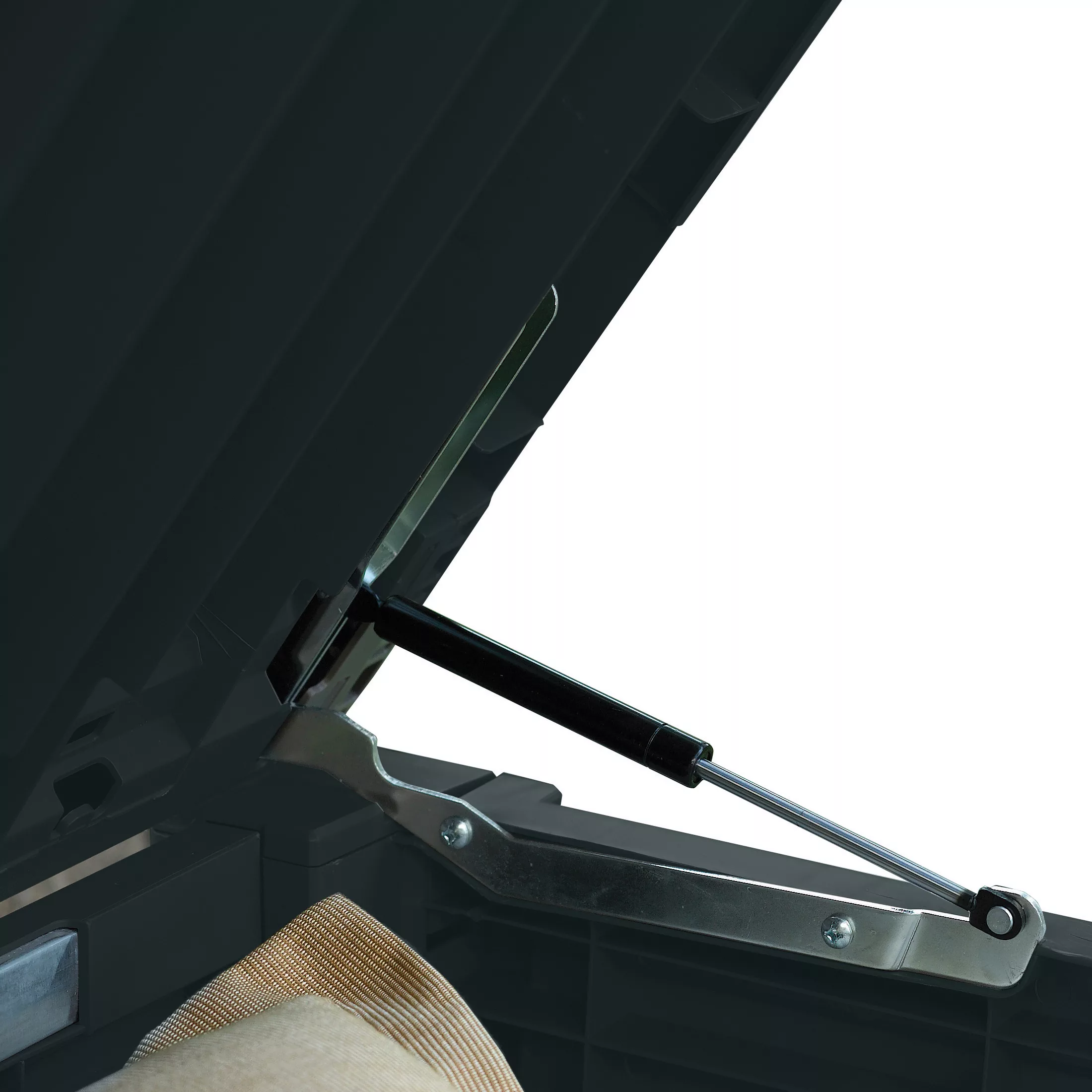 Keter Brushwood Wood Effect Garden Storage Box 454L 5 Keter Brushwood Wood Effect Garden Storage Box 454L - Image 3