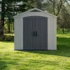Keter Factor 8x8 Apex Beige Plastic Shed With Floor -Gardens and Outdoor Stores keter factor 8x8 apex beige plastic shed with floor7290103664954 12i BQ