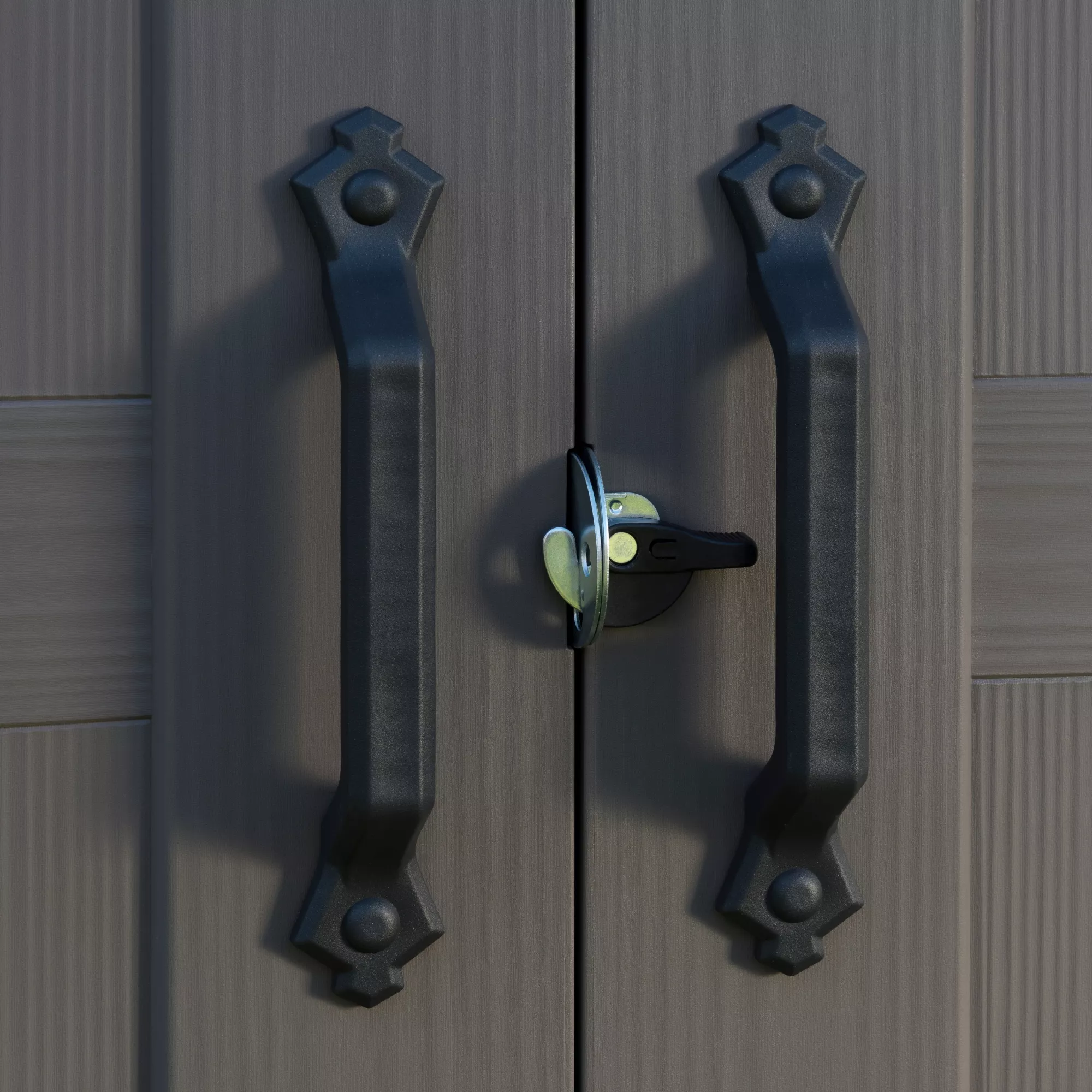 Keter Factor 8x8 Apex Beige Plastic Shed With Floor 14 Keter Factor 8x8 Apex Beige Plastic Shed With Floor - Image 12