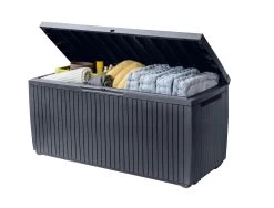 Keter Springwood Plastic Garden Storage Box -Gardens and Outdoor Stores keter springwood plastic garden storage box7290106930292 01i bq 1