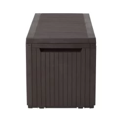 Keter Springwood Plastic Garden Storage Box -Gardens and Outdoor Stores keter springwood plastic garden storage box7290106930292 05c bq 1