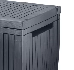 Keter Springwood Plastic Garden Storage Box -Gardens and Outdoor Stores keter springwood plastic garden storage box7290106930292 37c bq 1