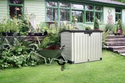 Keter Store-it-out ARC Plastic Garden Storage Box -Gardens and Outdoor Stores keter store it out arc plastic garden storage box5397007165784 01bq