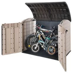 Keter Store It Out Ultra Wood Effect Plastic Barrel Bike Store 12 Keter Store It Out Ultra Wood Effect Plastic Barrel Bike Store -Gardens and Outdoor Stores keter store it out ultra wood effect plastic barrel bike store7290106922471 01i