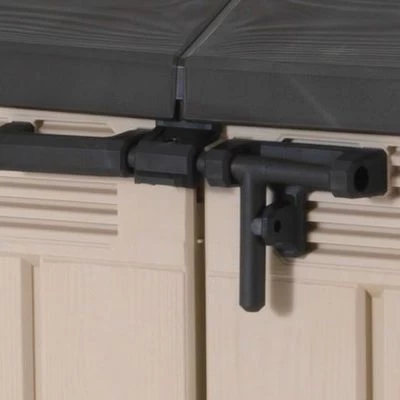 Keter Store It Out Ultra Wood Effect Plastic Barrel Bike Store 5 Keter Store It Out Ultra Wood Effect Plastic Barrel Bike Store - Image 3