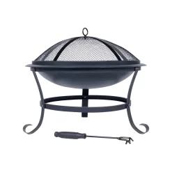 La Hacienda Albion Steel Firepit 11 La Hacienda Albion Steel Firepit -Gardens and Outdoor Stores la hacienda albion steel firepit5055025581657 02c bq
