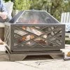 La Hacienda Brooklyn Steel Firepit -Gardens and Outdoor Stores la hacienda brooklyn steel firepit5055025582364 02i BQ