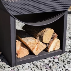 La Hacienda Camacha Steel Fireplace -Gardens and Outdoor Stores la hacienda camacha steel fireplace5055025585273 05i BQ