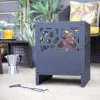 La Hacienda Fire Basket Steel Firepit -Gardens and Outdoor Stores la hacienda fire basket steel firepit5055025586119 01i bq